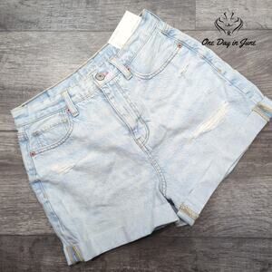 American Eagle Outfitters Mom Shorts Denim Shorts Size 2